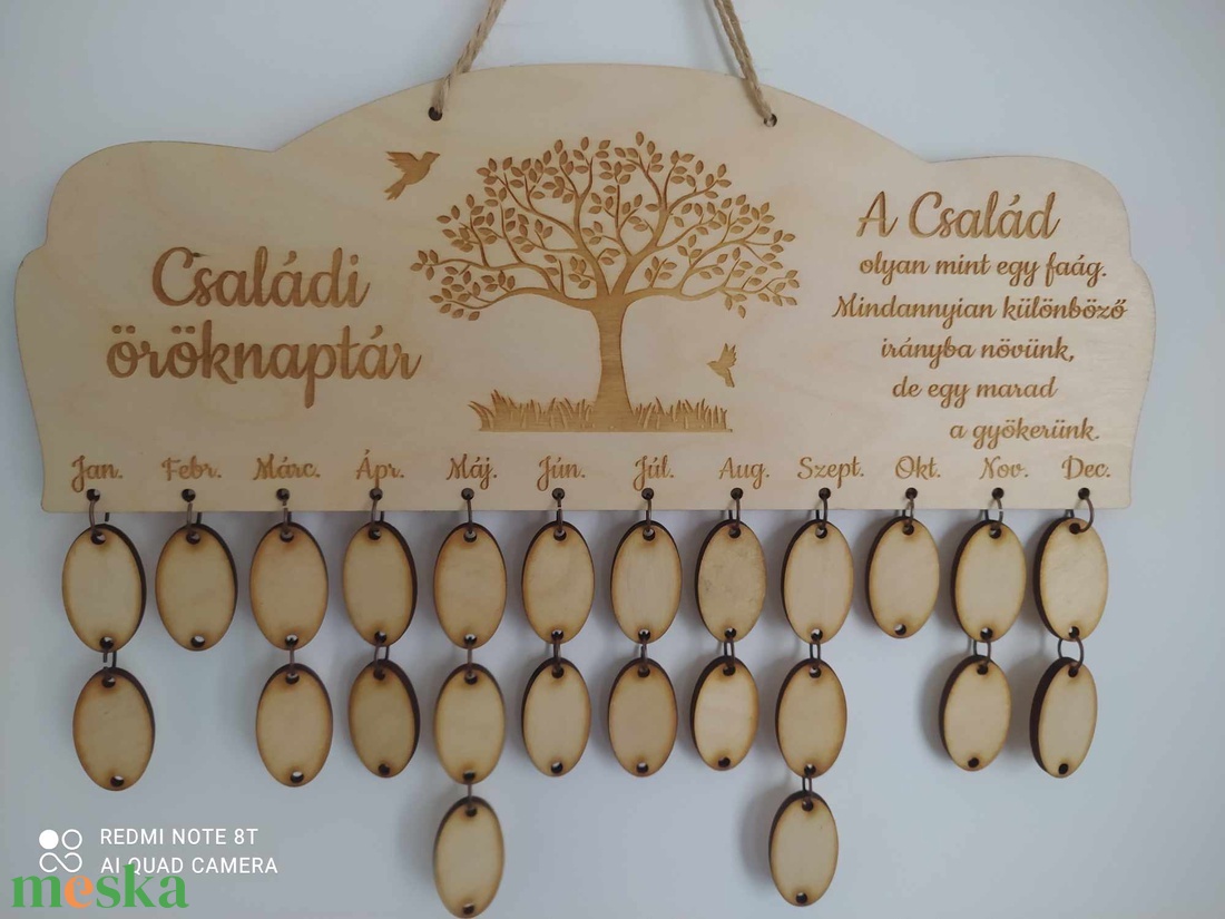 Családi öröknaptár - otthon & életmód - dekoráció - fali és függő dekoráció - falra akasztható dekor - Meska.hu Családi öröknaptár - otthon & életmód - dekoráció - fali és függő dekoráció - falra akasztható dekor - Meska.hu