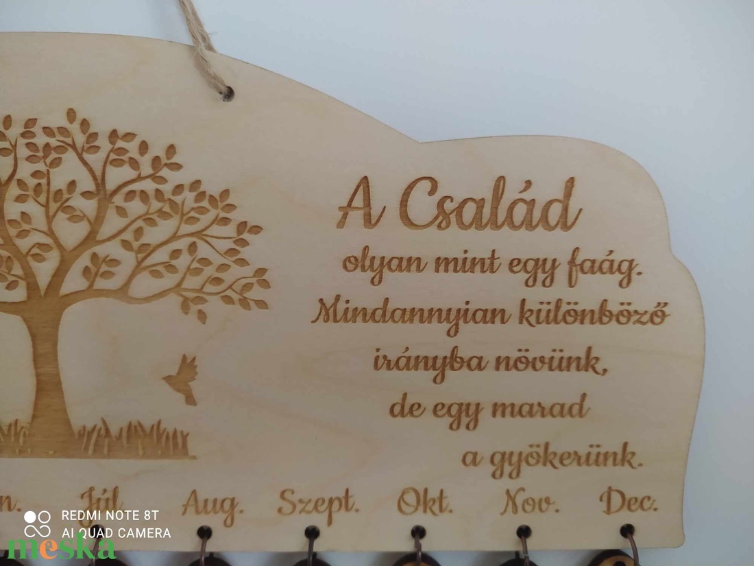 Családi öröknaptár - otthon & életmód - dekoráció - fali és függő dekoráció - falra akasztható dekor - Meska.hu Családi öröknaptár - otthon & életmód - dekoráció - fali és függő dekoráció - falra akasztható dekor - Meska.hu