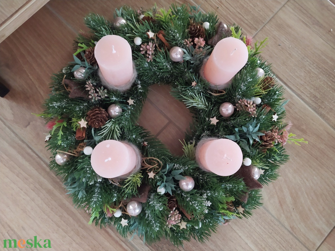 Adventi koszorú - karácsony - adventi díszek - adventi koszorú - Meska.hu Adventi koszorú - karácsony - adventi díszek - adventi koszorú - Meska.hu