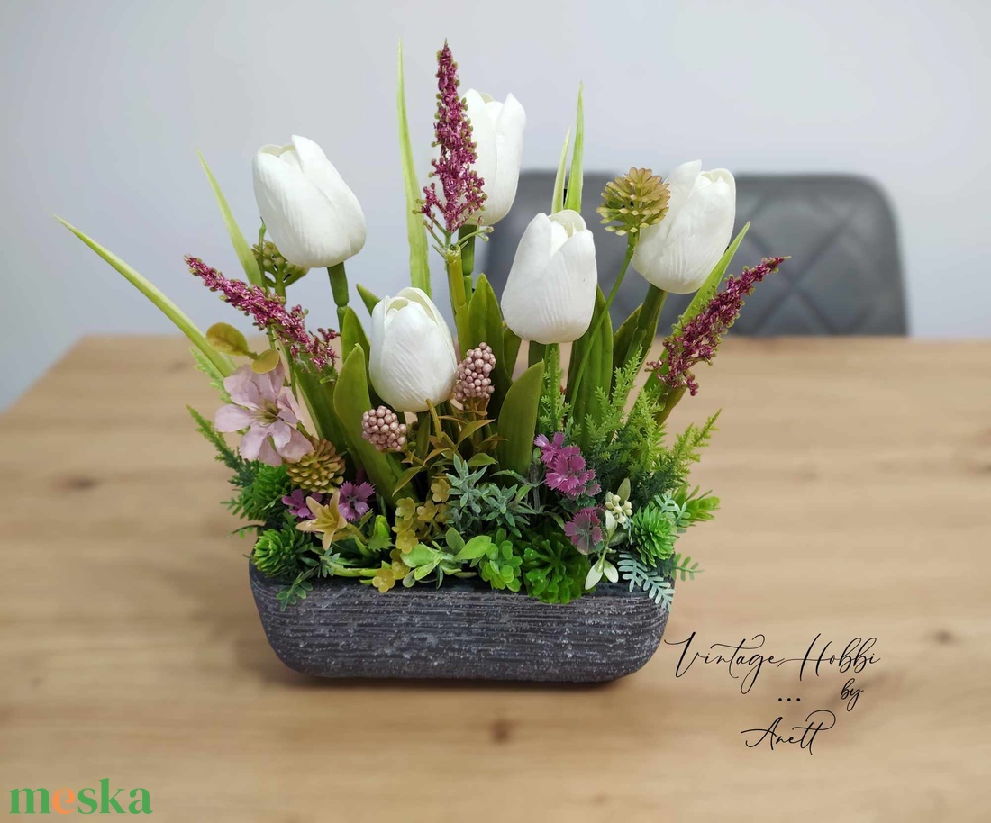 tulipános asztaldísz - otthon & életmód - dekoráció - asztal és polc dekoráció - asztaldísz - Meska.hu tulipános asztaldísz - otthon & életmód - dekoráció - asztal és polc dekoráció - asztaldísz - Meska.hu