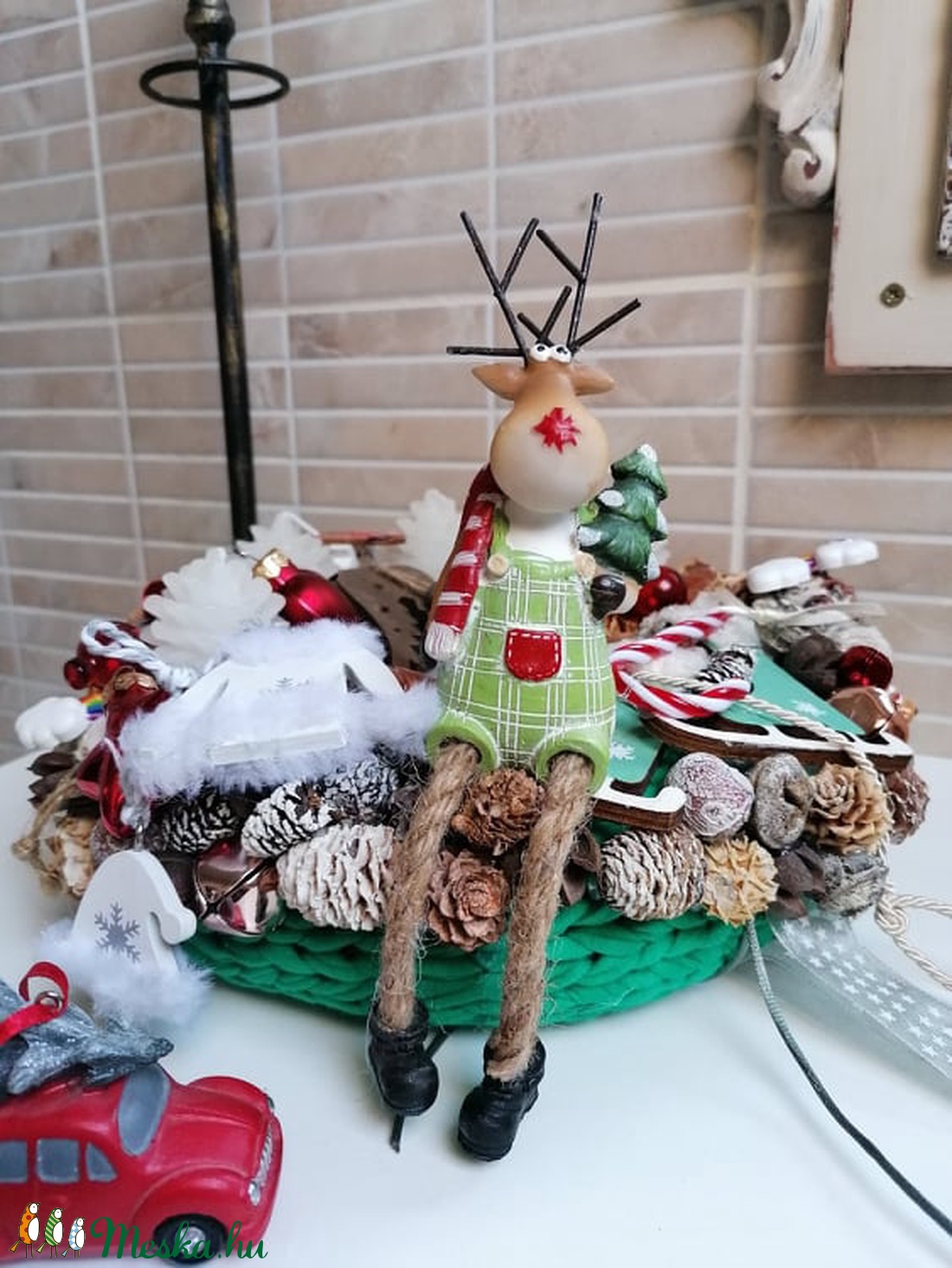 Mókás, adventi koszorú - karácsony - Meska.hu Mókás, adventi koszorú - karácsony - Meska.hu