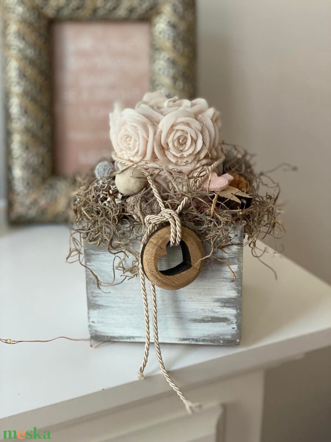 Virágos dekoráció - otthon & életmód - dekoráció - virágdísz és tartó - virágbox, virágdoboz - Meska.hu