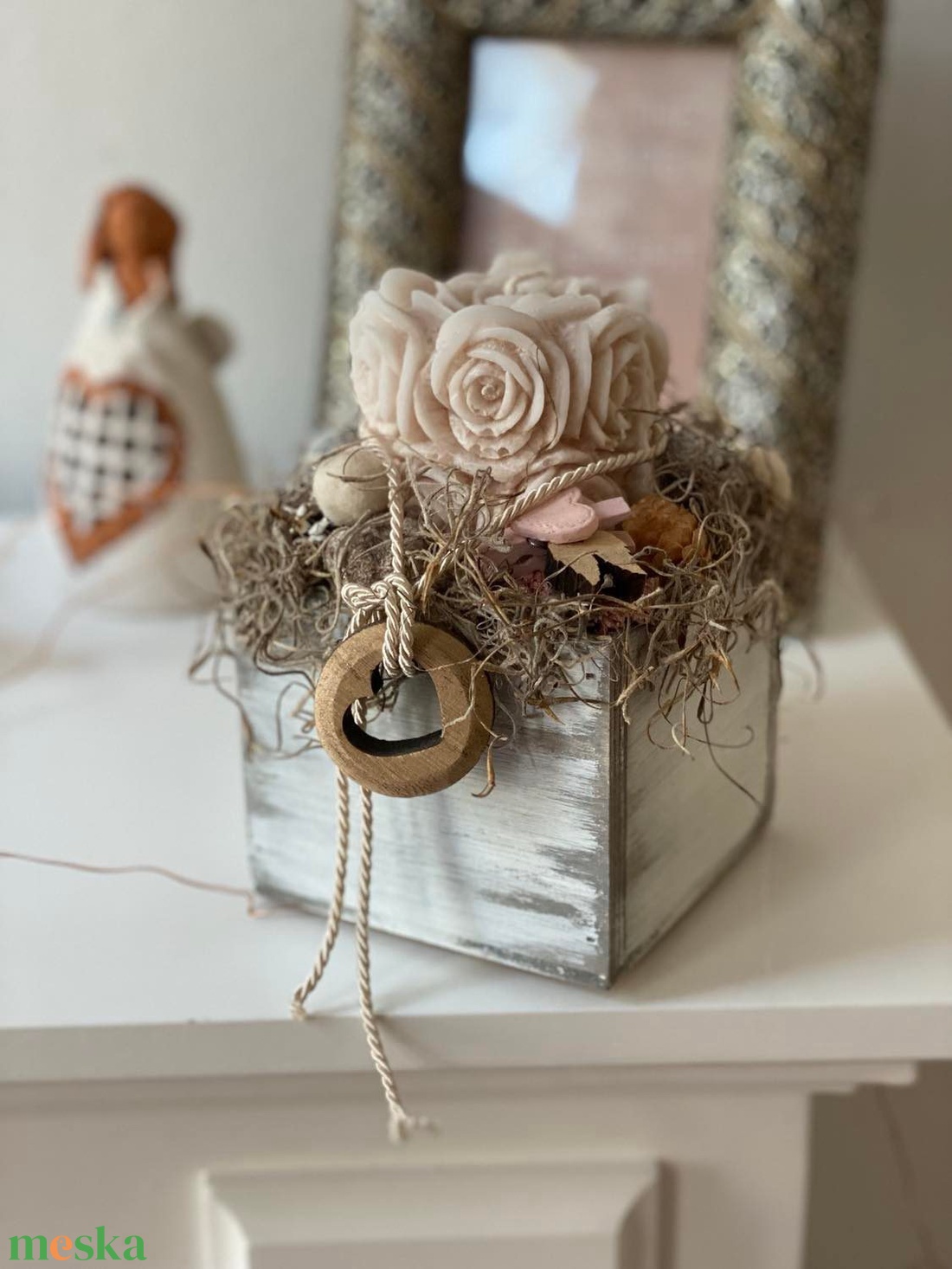 Virágos dekoráció - otthon & életmód - dekoráció - virágdísz és tartó - virágbox, virágdoboz - Meska.hu