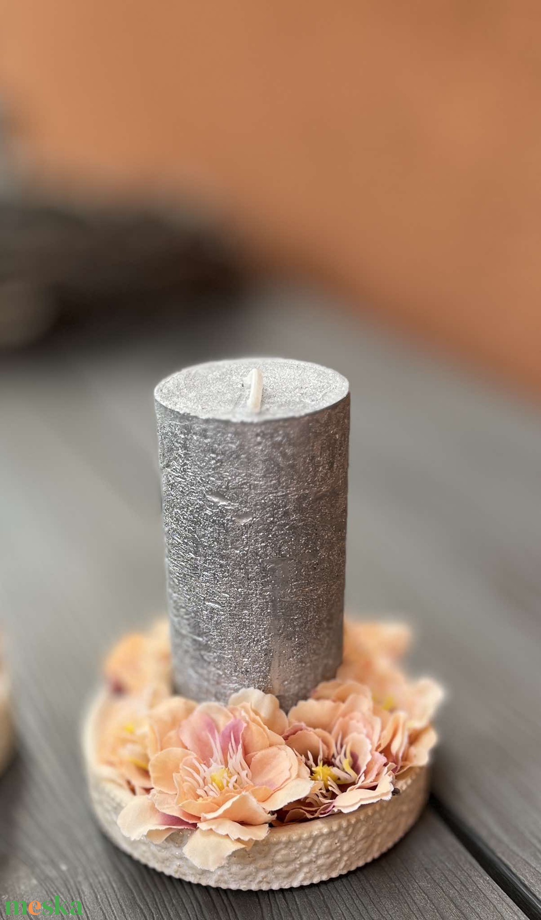 Romantikus gyertya - otthon & életmód - gyertya, illat, aroma - gyertyatartó - Meska.hu