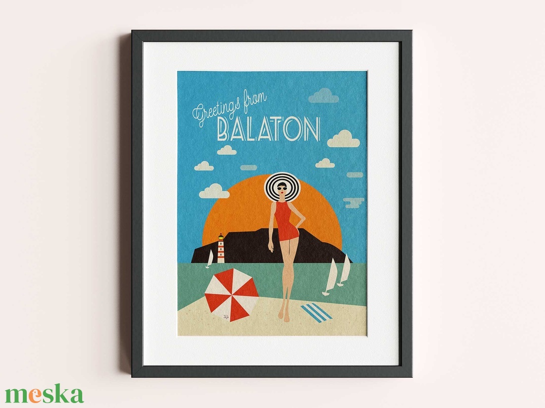 Balatoni retró, vintage poszer, falikép, fali dekoráció - otthon & életmód - dekoráció - kép & falikép - poszter - Meska.hu Balatoni retró, vintage poszer, falikép, fali dekoráció - otthon & életmód - dekoráció - kép & falikép - poszter - Meska.hu