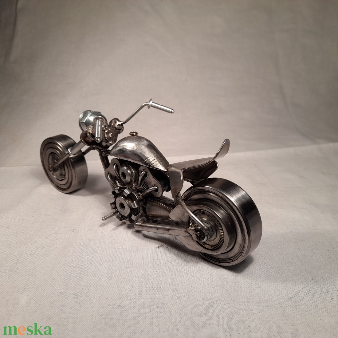 Újrahasznosított Harley Davidson - művészet - makett, modell - Meska.hu Újrahasznosított Harley Davidson - művészet - makett, modell - Meska.hu