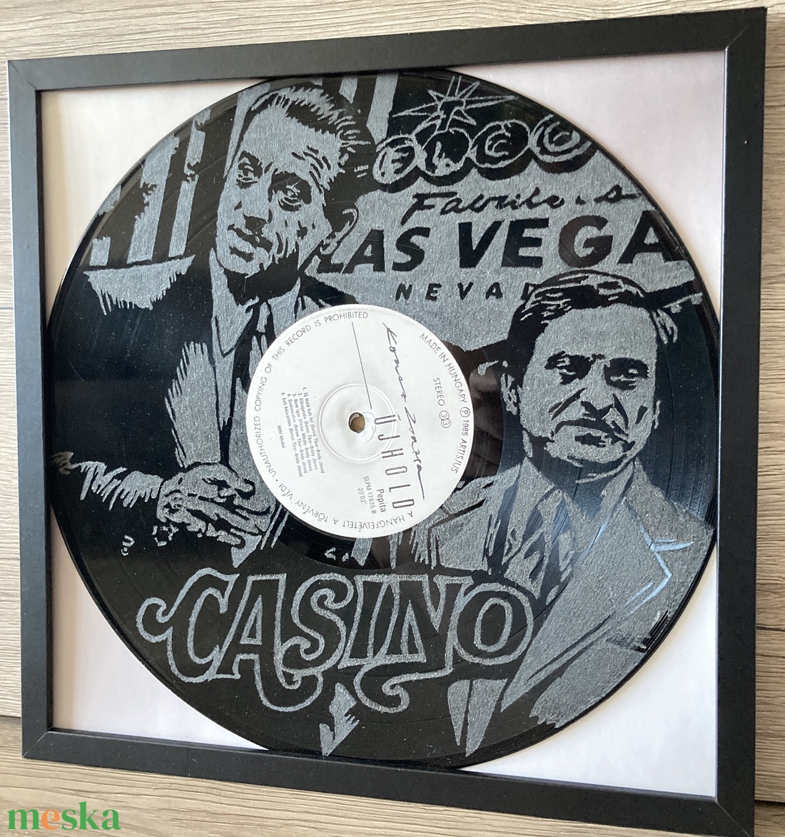 Casino bakelit kép - művészet - bakelit lemezek & kazetták - Meska.hu Casino bakelit kép - művészet - bakelit lemezek & kazetták - Meska.hu