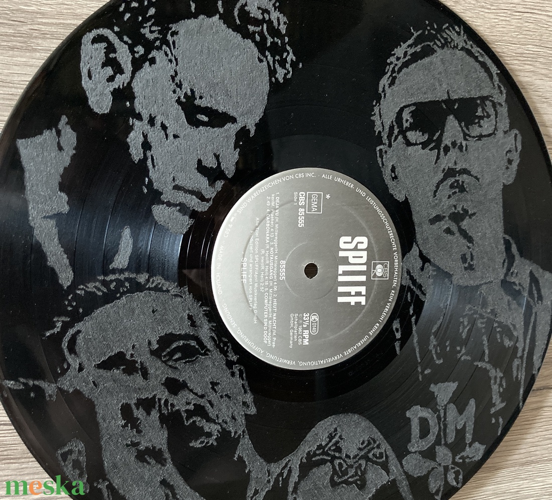 Depeche Mode bakelit kép - művészet - bakelit lemezek & kazetták - Meska.hu Depeche Mode bakelit kép - művészet - bakelit lemezek & kazetták - Meska.hu
