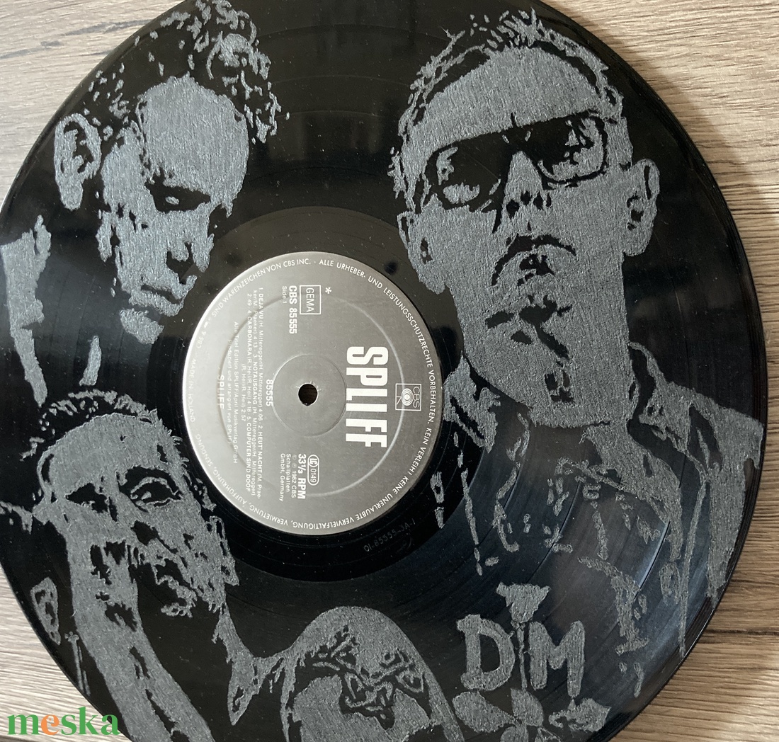 Depeche Mode bakelit kép - művészet - bakelit lemezek & kazetták - Meska.hu Depeche Mode bakelit kép - művészet - bakelit lemezek & kazetták - Meska.hu