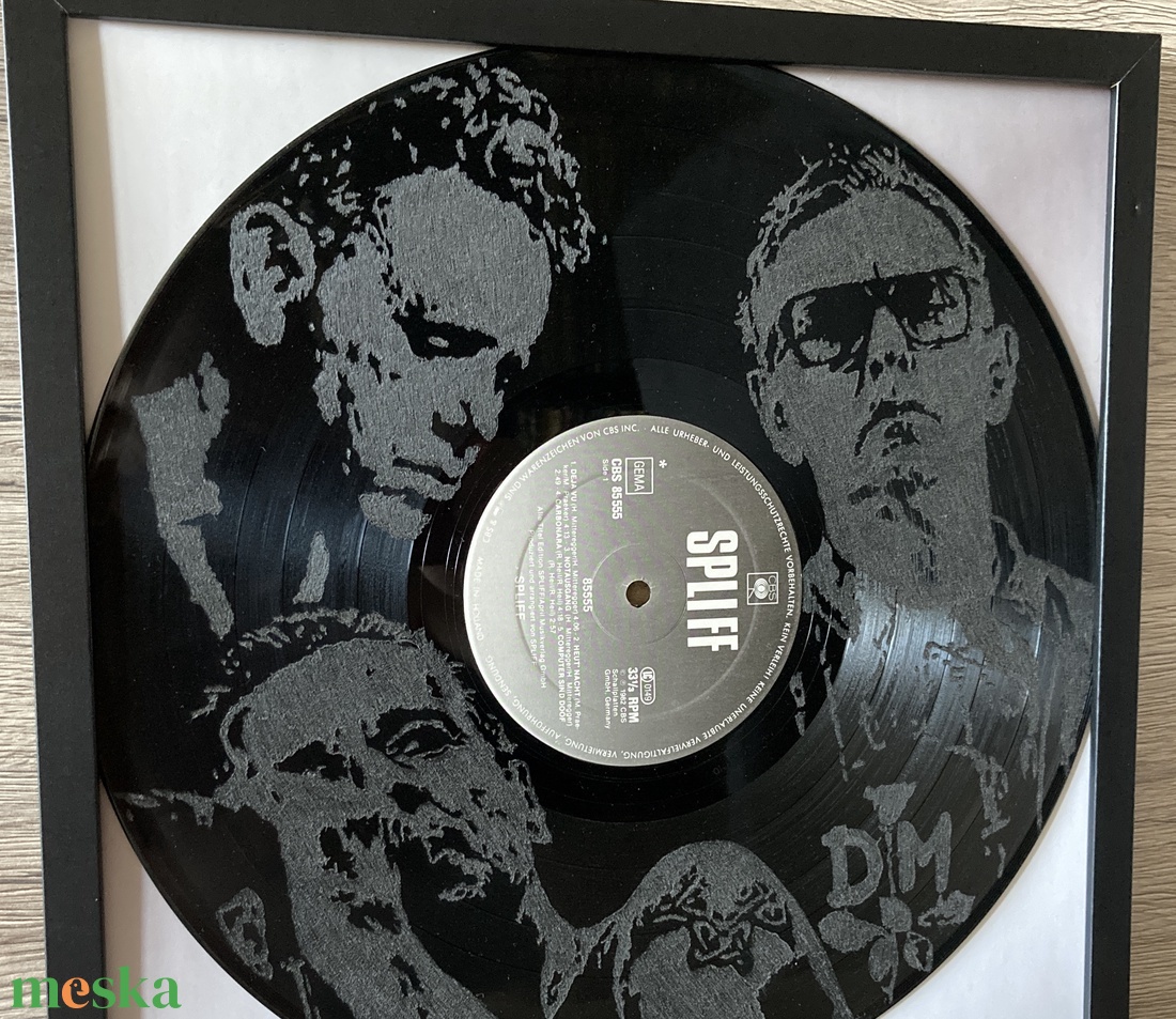 Depeche Mode bakelit kép - művészet - bakelit lemezek & kazetták - Meska.hu Depeche Mode bakelit kép - művészet - bakelit lemezek & kazetták - Meska.hu
