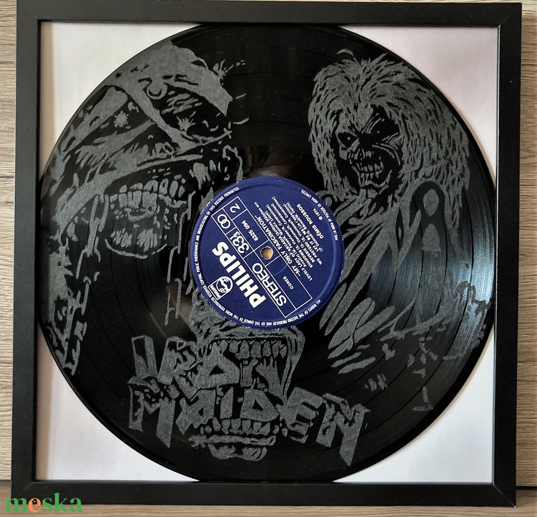 Iron Maiden bakelit kép - diy (csináld magad) - egységcsomag - Meska.hu Iron Maiden bakelit kép - diy (csináld magad) - egységcsomag - Meska.hu