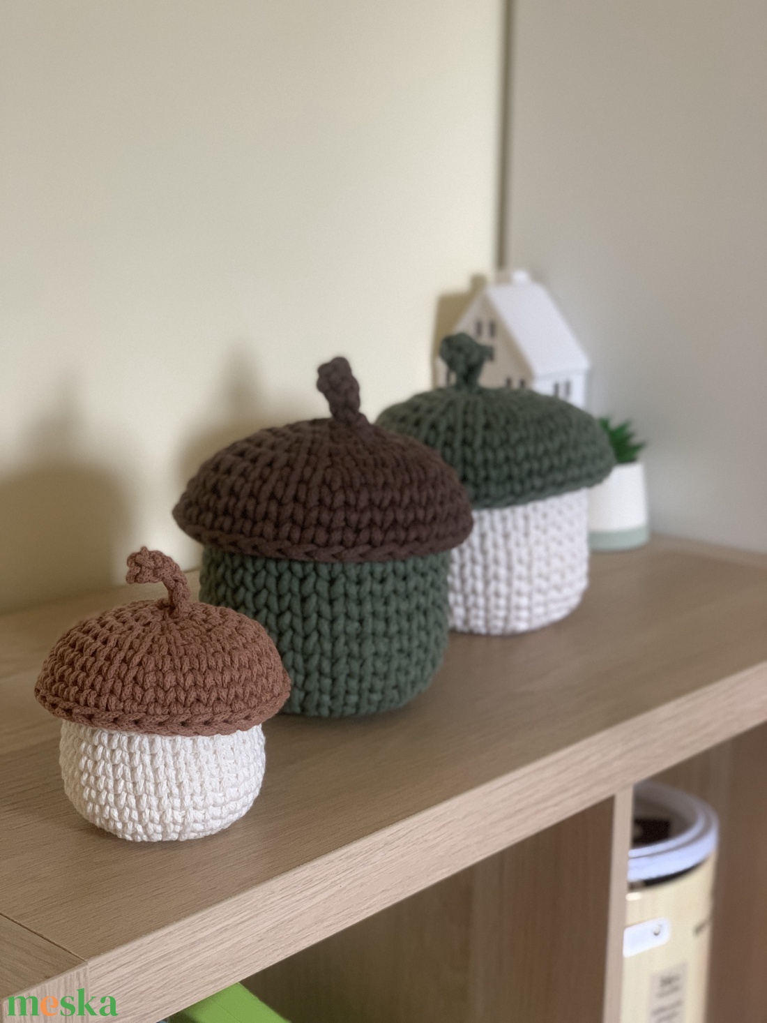 Mini makk tároló - otthon & életmód - tárolás & rendszerezés - tárolókosár - Meska.hu