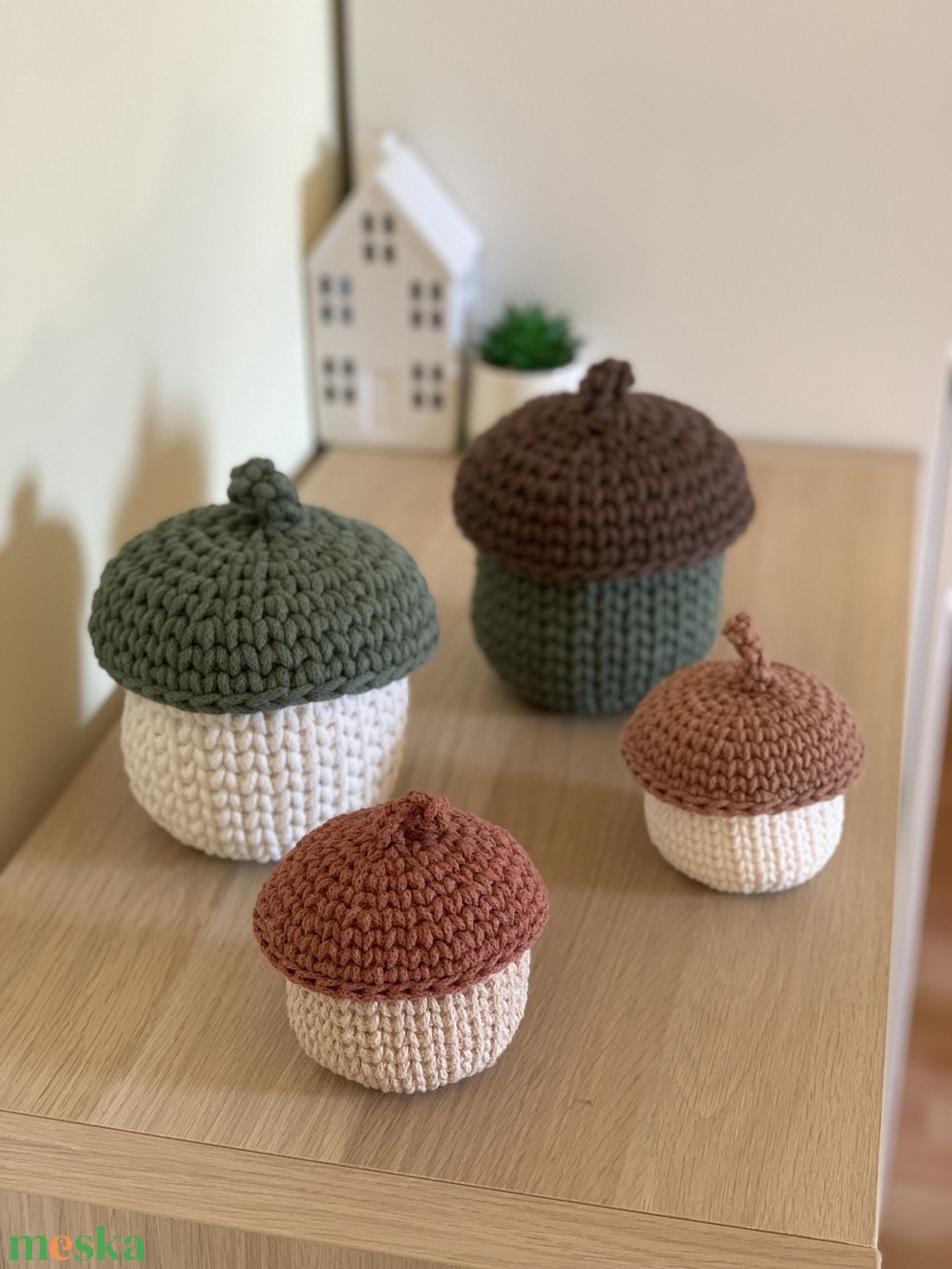 Mini makk tároló - otthon & életmód - tárolás & rendszerezés - tárolókosár - Meska.hu Mini makk tároló - otthon & életmód - tárolás & rendszerezés - tárolókosár - Meska.hu