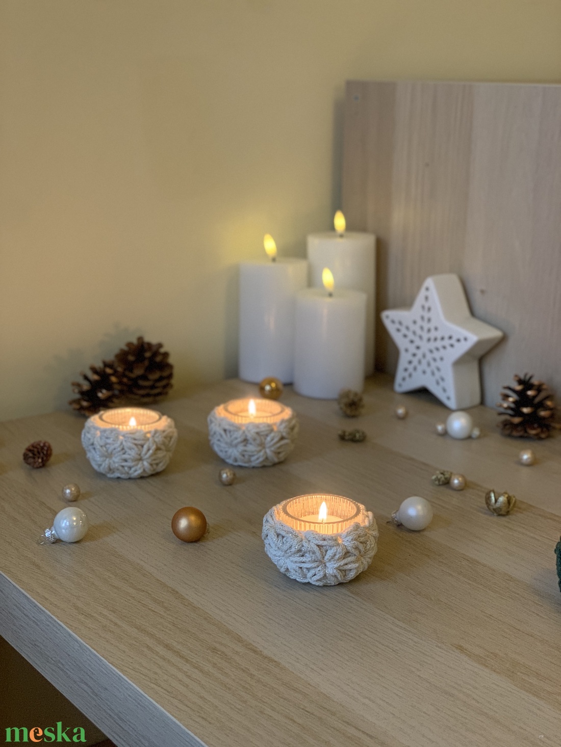 Mécsestartó - otthon & életmód - gyertya, illat, aroma - gyertyatartó - Meska.hu