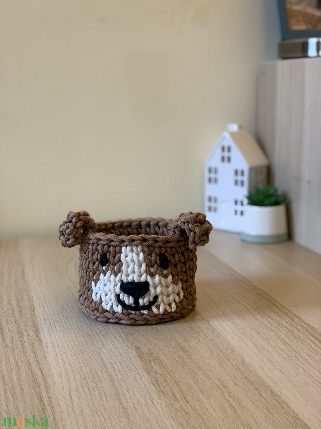 Kutyusos kosár - otthon & életmód - tárolás & rendszerezés - tárolókosár - Meska.hu