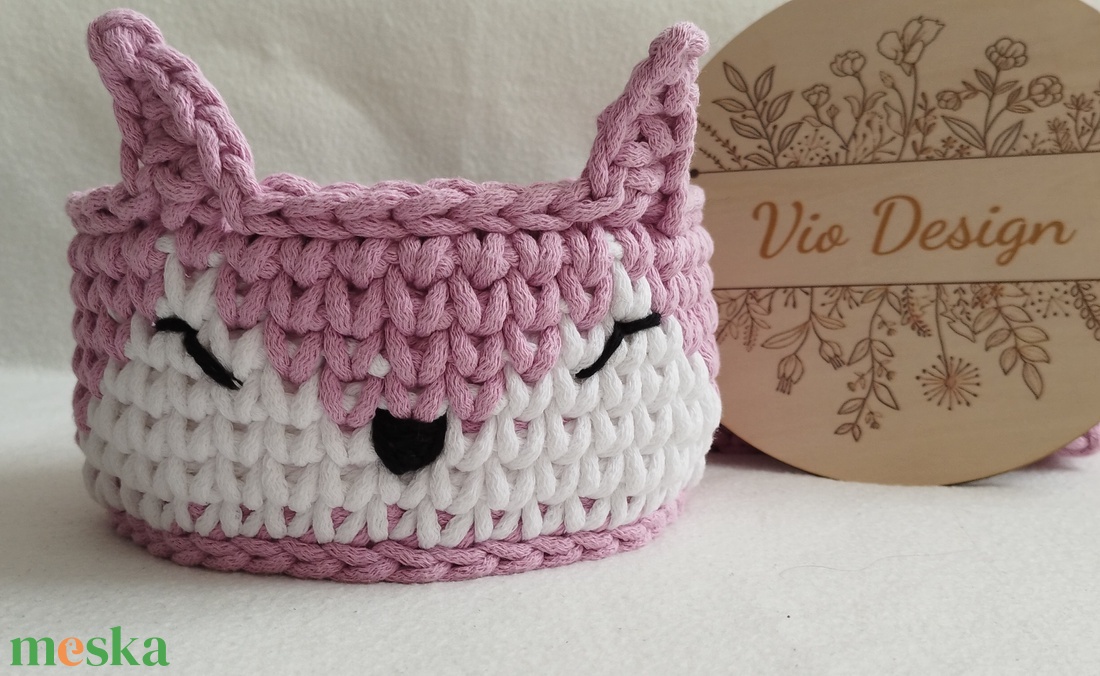 Babaszoba tárolók  - otthon & életmód - dekoráció - asztal és polc dekoráció - horgolt & csipketerítő - Meska.hu