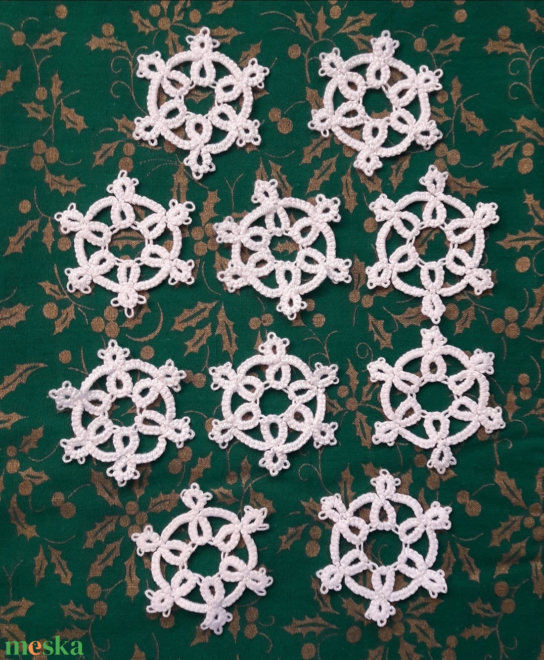 Kis hópelyhek hajócsipke - karácsony - karácsonyi lakásdekoráció - karácsonyfadíszek - Meska.hu Kis hópelyhek hajócsipke - karácsony - karácsonyi lakásdekoráció - karácsonyfadíszek - Meska.hu