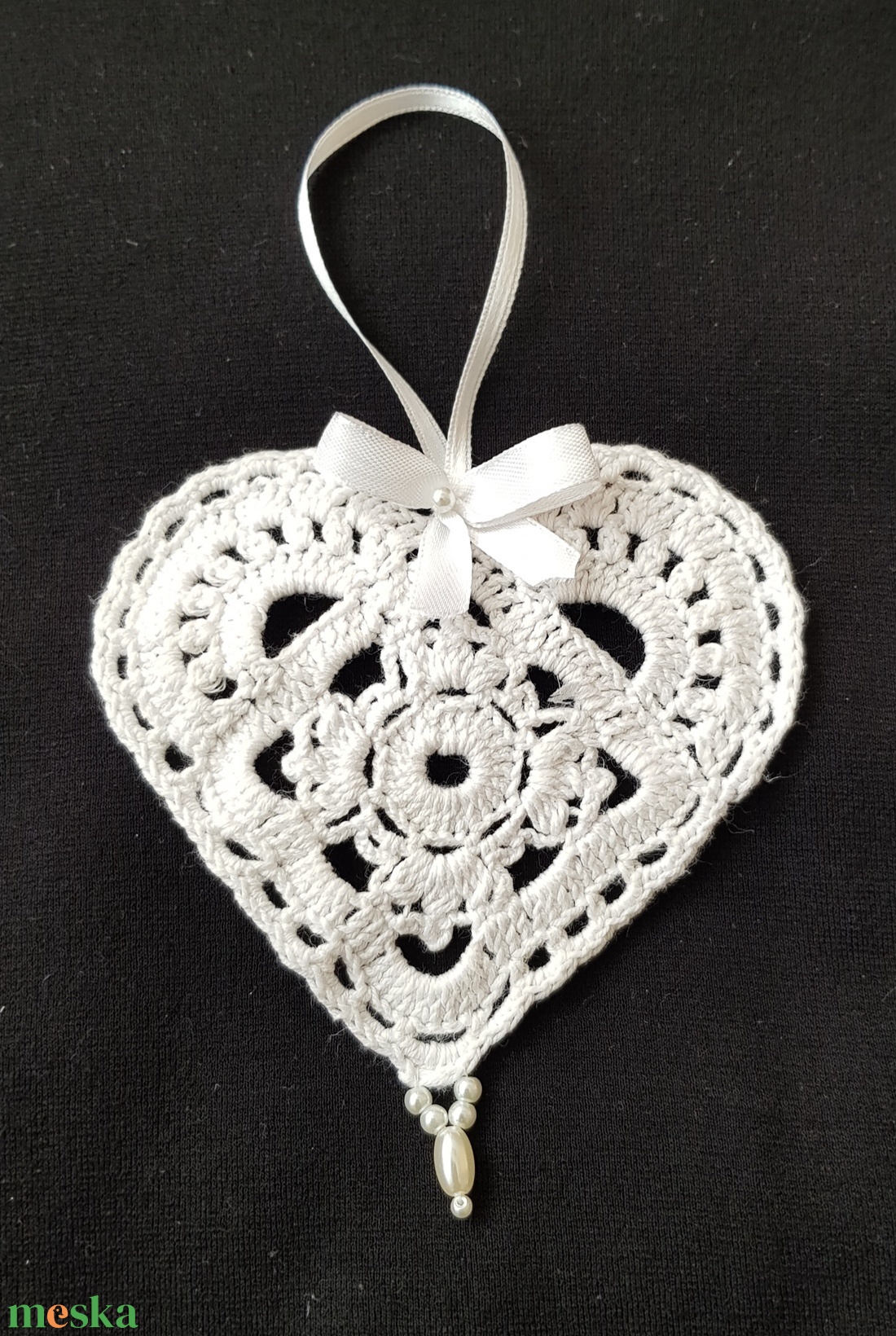 Szív dekoráció horgolt - esküvő - dekoráció - helyszíni dekor - Meska.hu Szív dekoráció horgolt - esküvő - dekoráció - helyszíni dekor - Meska.hu