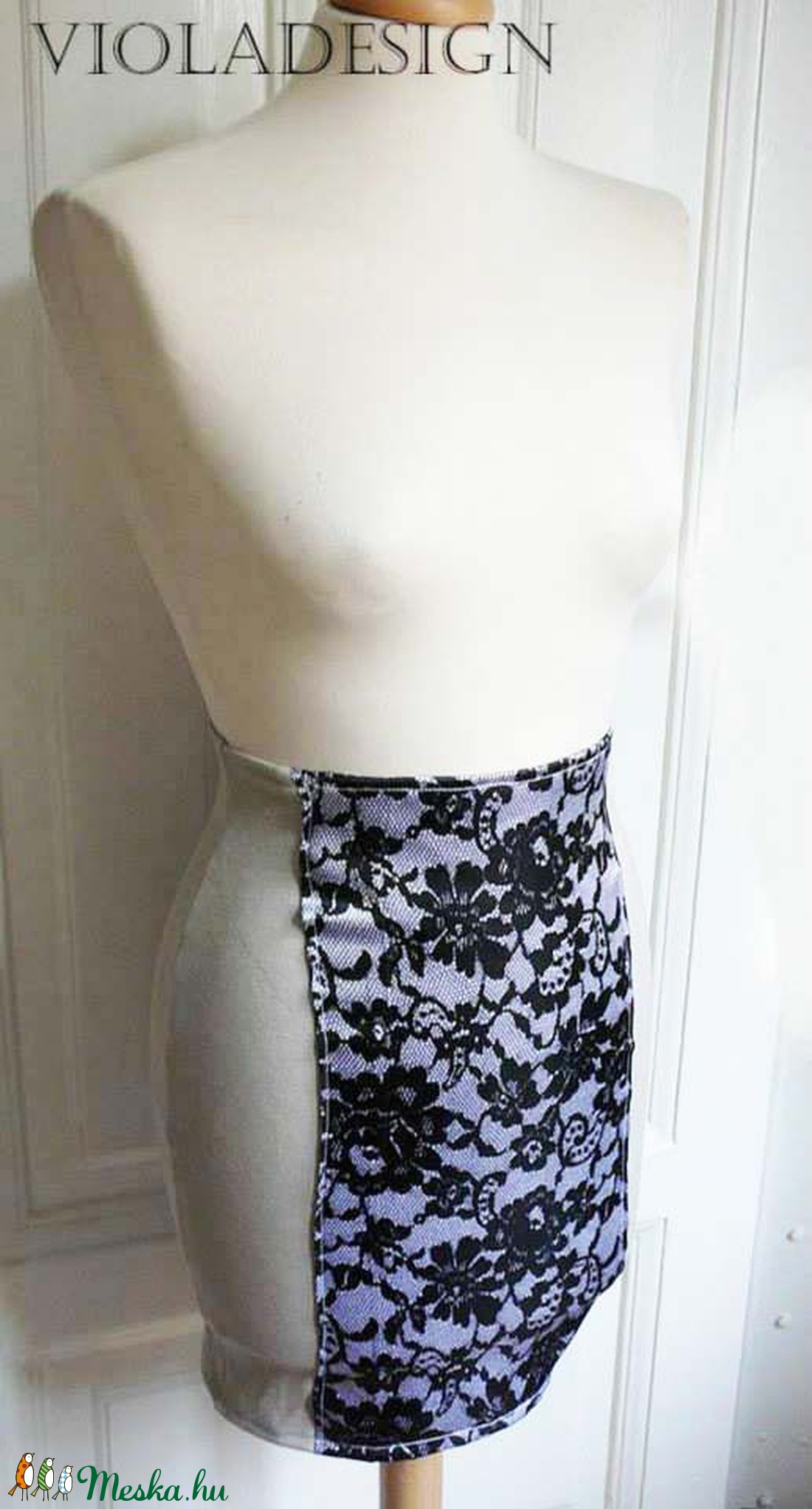 Chanel szoknya csipkével -  - Meska.hu