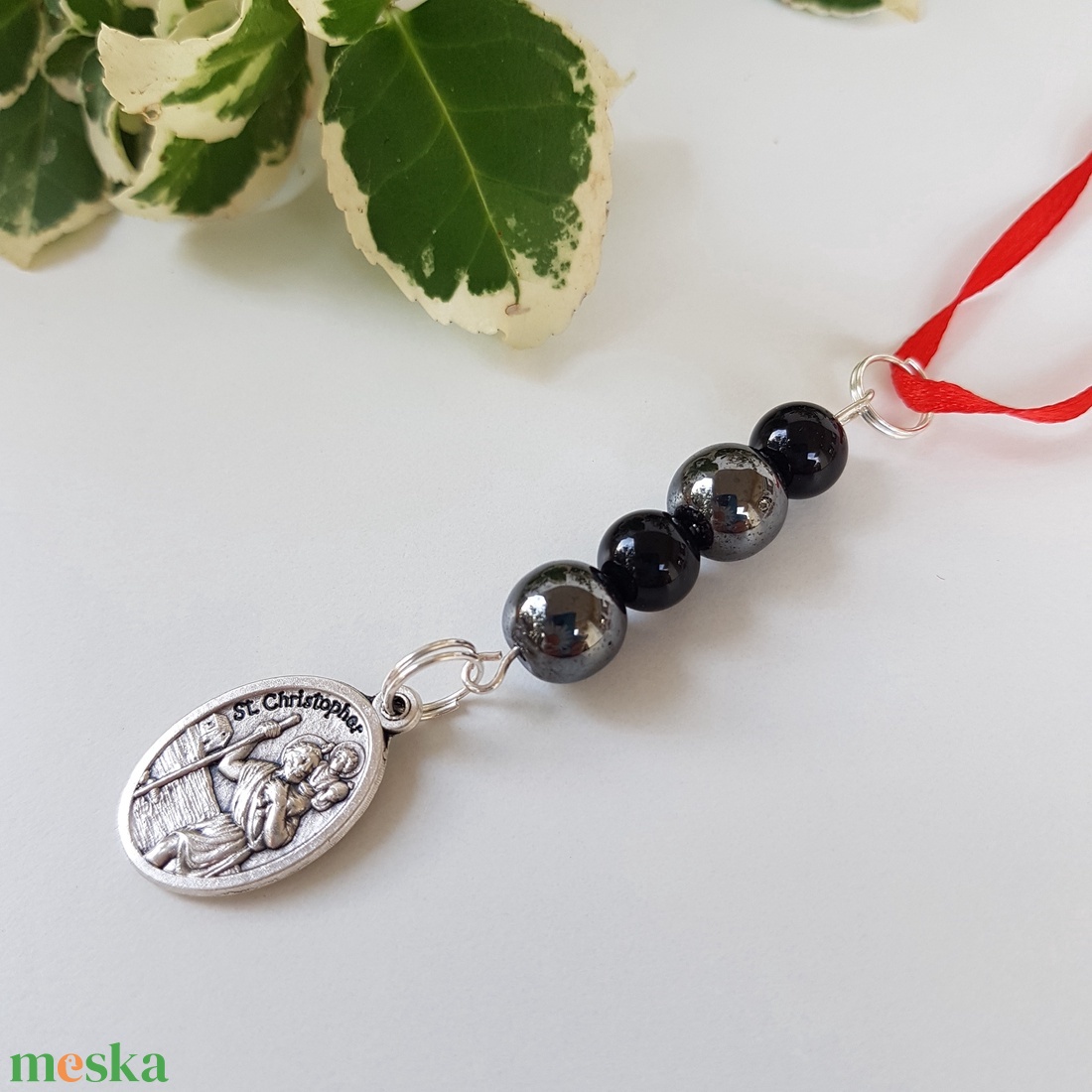 Autós amulett, kulcstartó, táskadísz - Szent Kristóf védő talizmán - védelmező ásványokkal - táska & tok - kulcstartó & táskadísz - kulcstartó - Meska.hu Autós amulett, kulcstartó, táskadísz - Szent Kristóf védő talizmán - védelmező ásványokkal - táska & tok - kulcstartó & táskadísz - kulcstartó - Meska.hu
