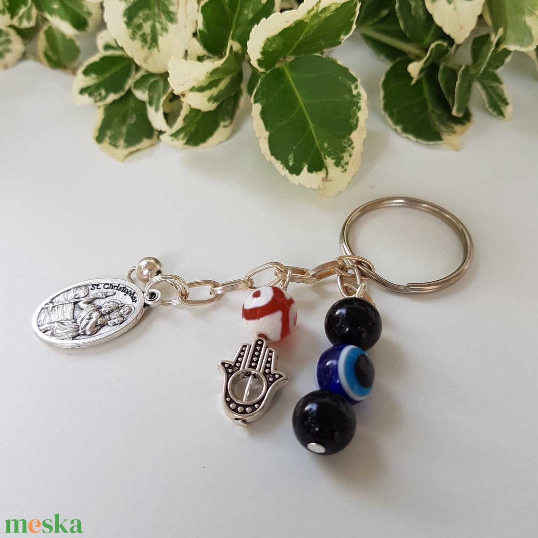 Utazók amulettje - Szent Kristóf védő talizmán - ásvány kulcstartó, táskadísz - táska & tok - kulcstartó & táskadísz - kulcstartó - Meska.hu Utazók amulettje - Szent Kristóf védő talizmán - ásvány kulcstartó, táskadísz - táska & tok - kulcstartó & táskadísz - kulcstartó - Meska.hu