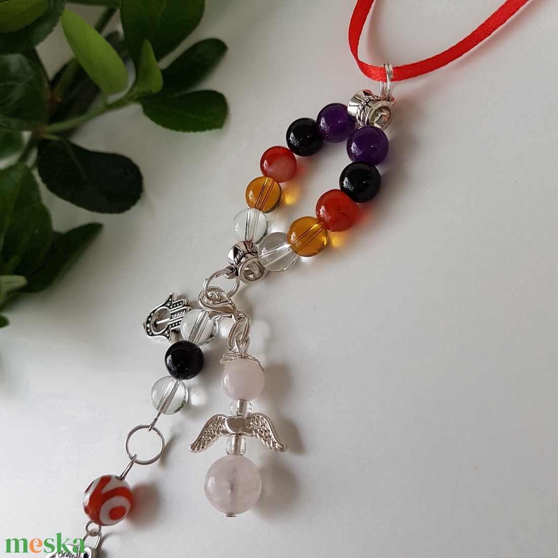 Kati részére - Autós amulett - Szent Kristóf védő talizmán - védelmező ásványokkal - táska & tok - kulcstartó & táskadísz - kulcstartó - Meska.hu Kati részére - Autós amulett - Szent Kristóf védő talizmán - védelmező ásványokkal - táska & tok - kulcstartó & táskadísz - kulcstartó - Meska.hu