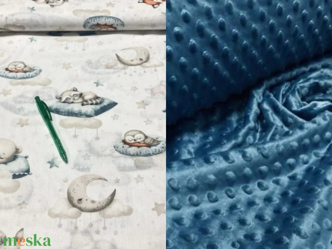 XXL babafészek szett rácsvédővel  - otthon & életmód - babaszoba, gyerekszoba - babafészek - Meska.hu