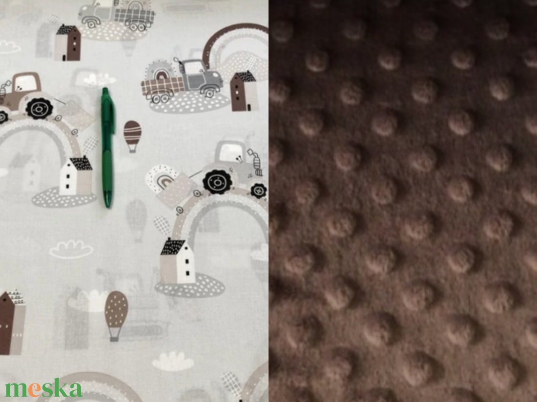 XXL babafészek szett rácsvédővel  - otthon & életmód - babaszoba, gyerekszoba - babafészek - Meska.hu