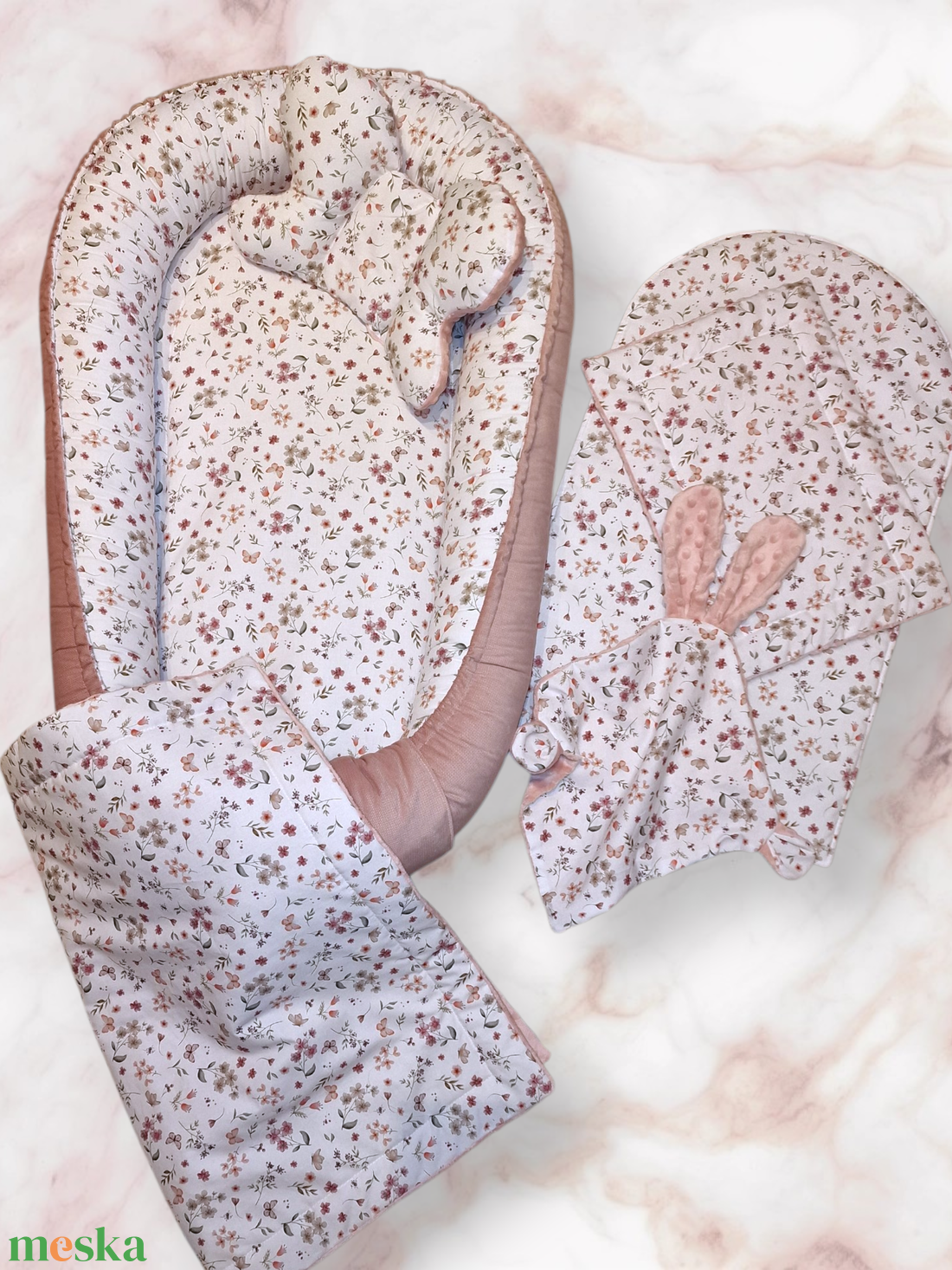 Babafészek szett - baba - mama - baba ágynemű - babafészek - Meska.hu