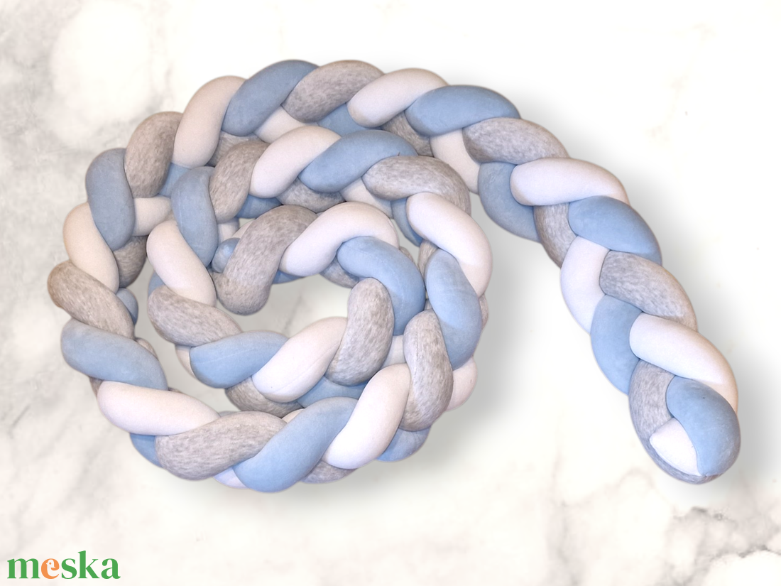 Fonott rácsvédő  - baba - mama - baba ágynemű - rácsvédő & baldachin - Meska.hu