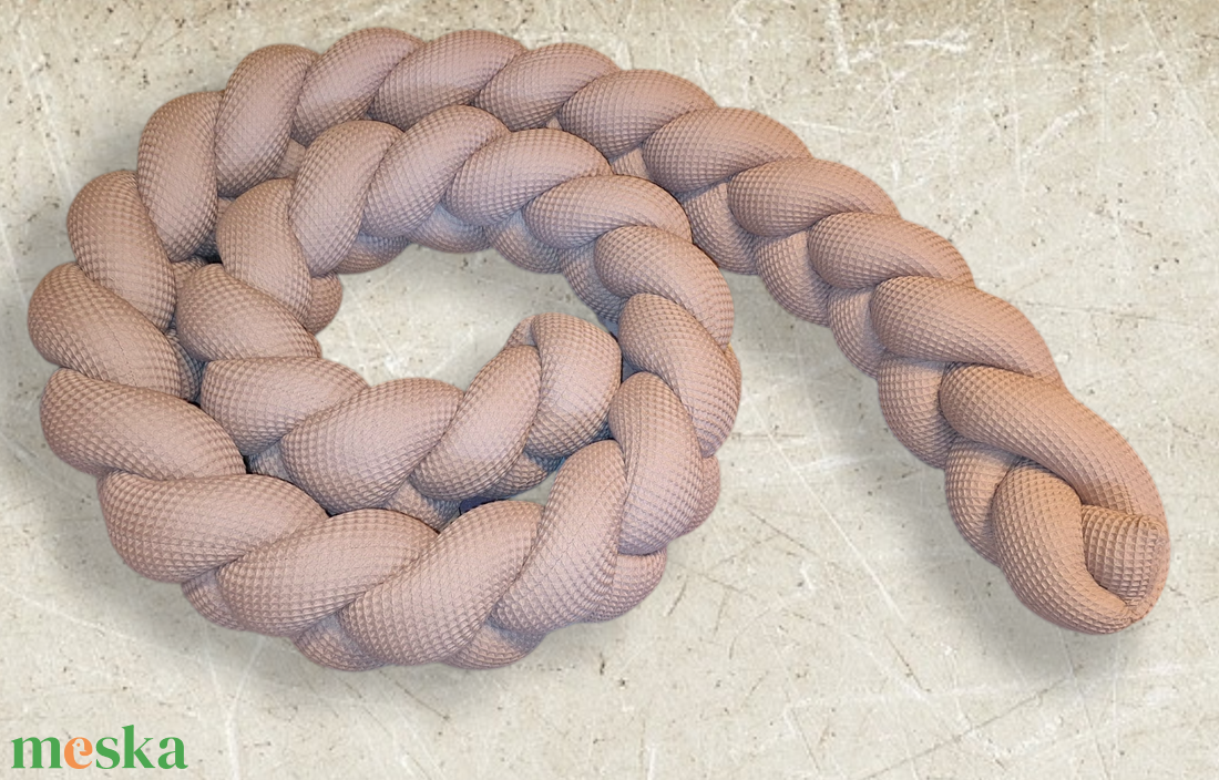 Fonott rácsvédő  - baba - mama - baba ágynemű - rácsvédő & baldachin - Meska.hu