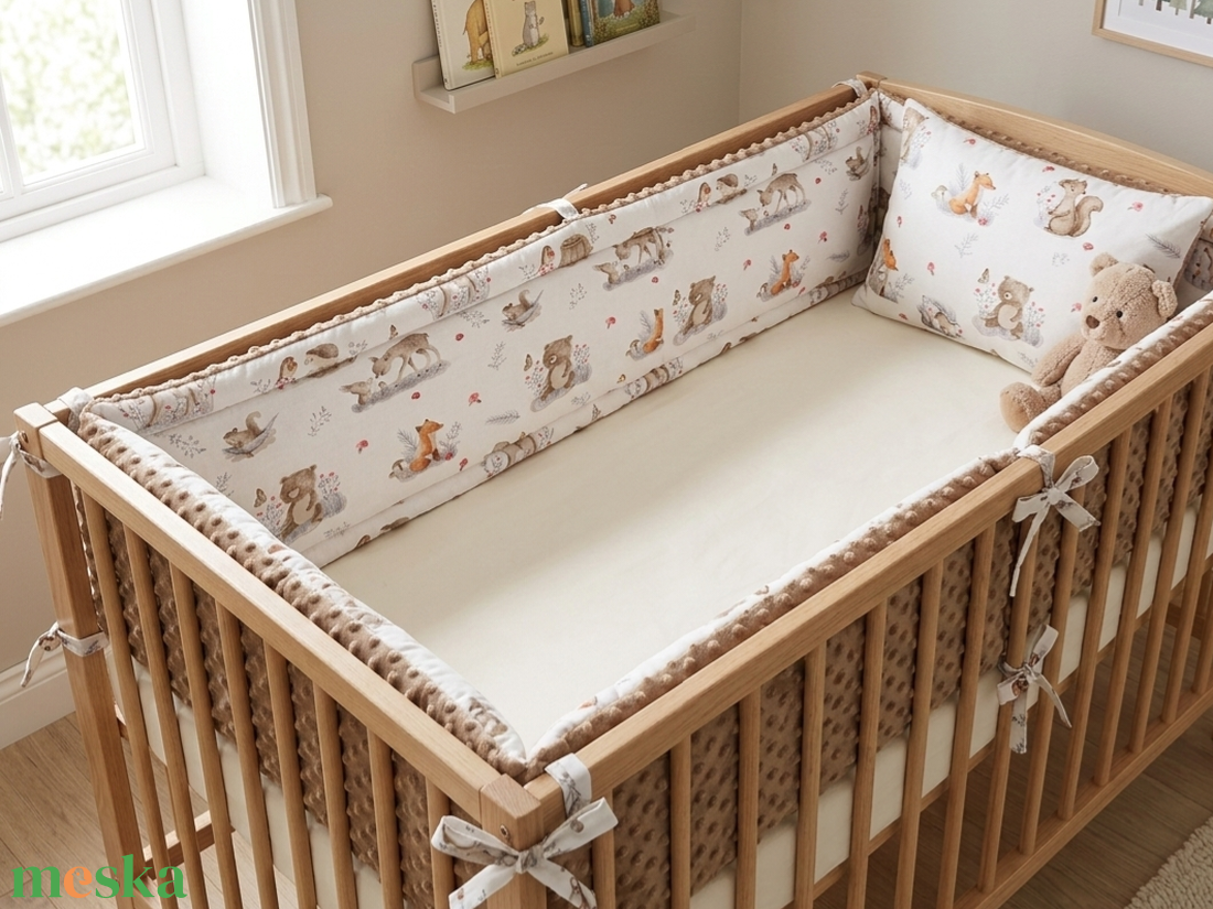 Lapos rácsvédő  - baba - mama - baba ágynemű - rácsvédő & baldachin - Meska.hu