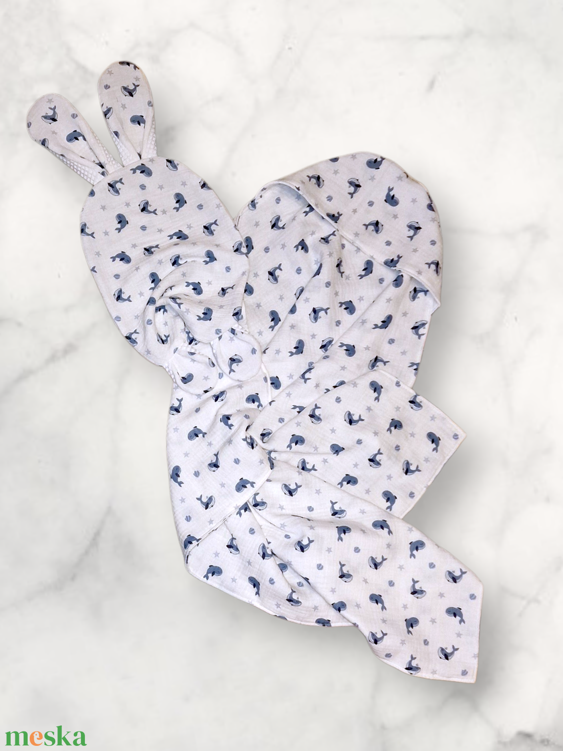 Baba törülköző  - baba - mama - pelenkázó, babafürdető kellékek - kismamatáska - Meska.hu