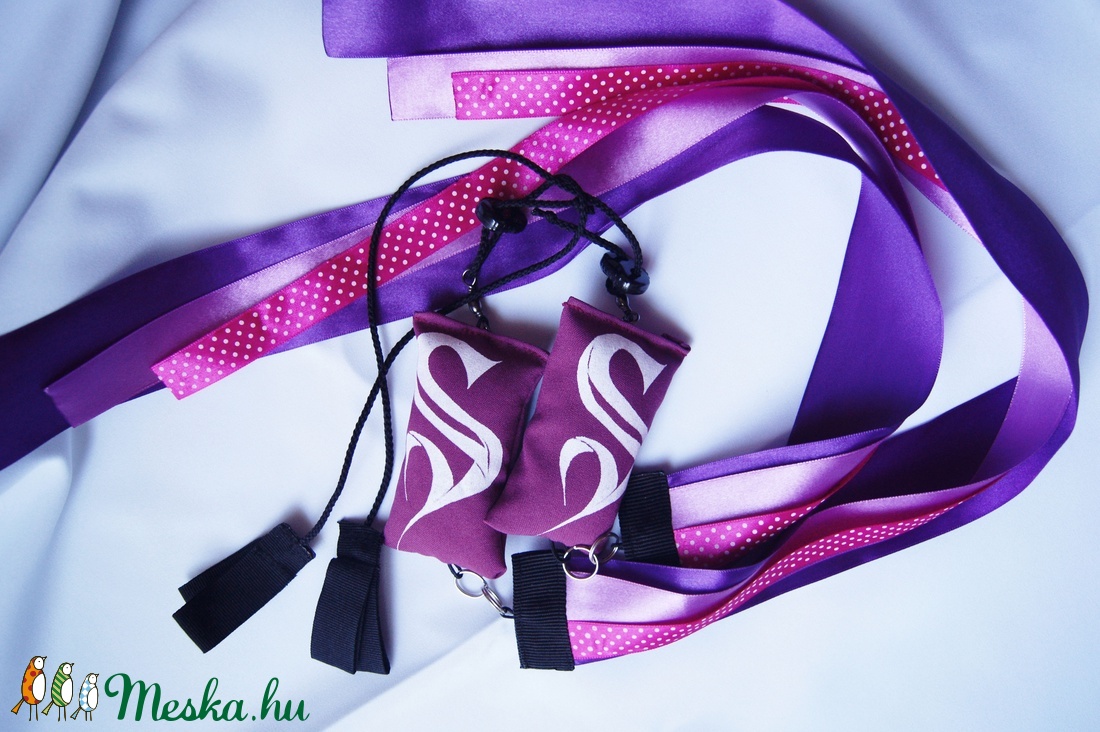 Kézműves Meteor/ Poi  közepes 4-8 éves korig cserélhető szalagos  (140cm-es magasságig) -  - Meska.hu