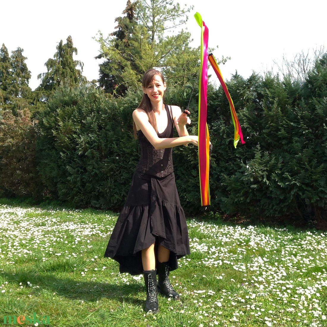Kézműves Meteor/ Poi cserélhető szalagos (150cm-es magasságtól) - játék & sport - készségfejlesztő és logikai játék - montessori szivárvány, waldorf játékok - Meska.hu Kézműves Meteor/ Poi cserélhető szalagos (150cm-es magasságtól) - játék & sport - készségfejlesztő és logikai játék - montessori szivárvány, waldorf játékok - Meska.hu