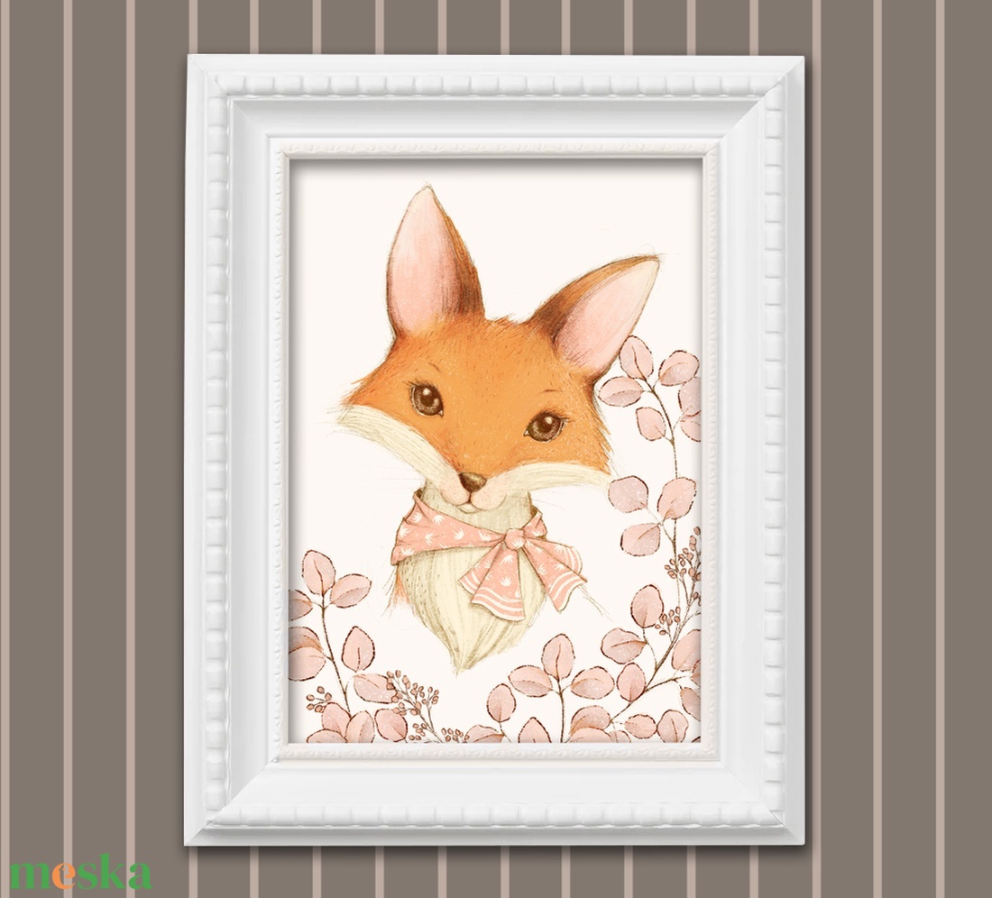 Állatkák - képsorozat gyerekeknek - otthon & életmód - babaszoba, gyerekszoba - babaszoba kép - Meska.hu