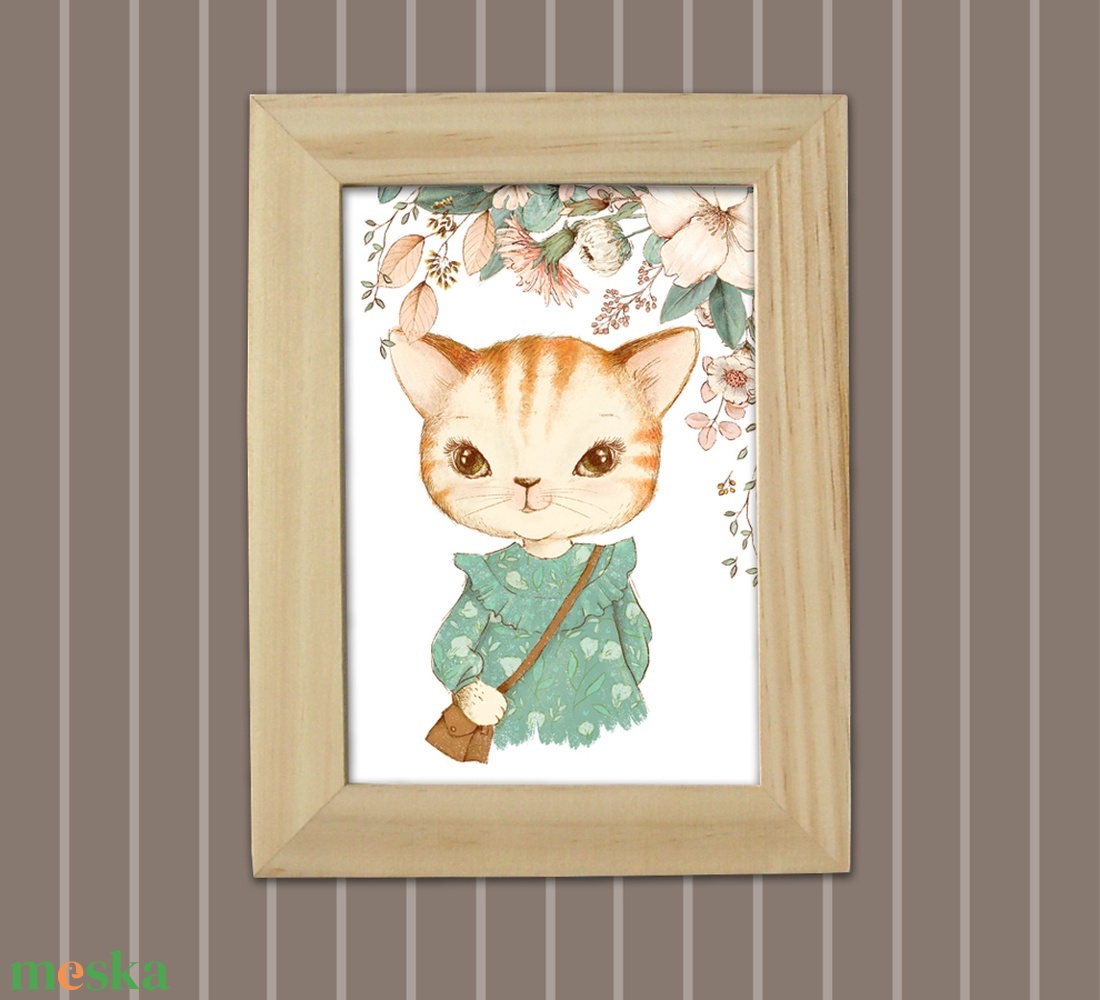 Állatkák - képsorozat gyerekeknek - otthon & életmód - babaszoba, gyerekszoba - babaszoba kép - Meska.hu