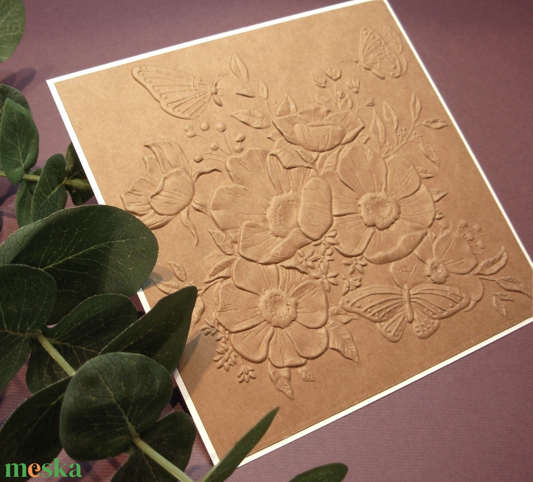 3D domborított esküvői meghívó - esküvő - meghívó & kártya - meghívó - Meska.hu