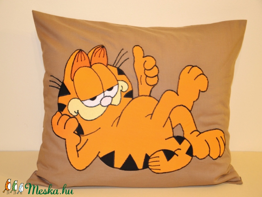 Garfield kispárna - - Meska.hu Garfield kispárna - - Meska.hu