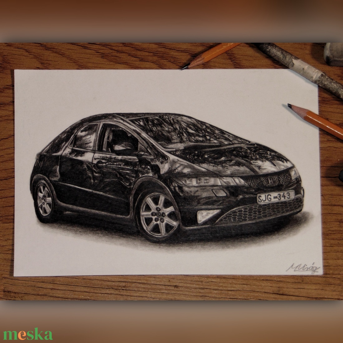 Jármű szén és grafit rajz háttér nélkül (háttérrel kérj árajánlatot!) - művészet - grafika & illusztráció - ceruzarajz - Meska.hu