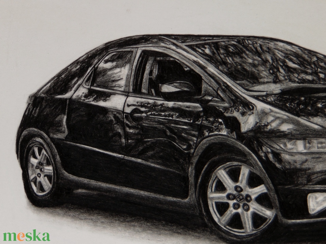 Jármű szén és grafit rajz háttér nélkül (háttérrel kérj árajánlatot!) - művészet - grafika & illusztráció - ceruzarajz - Meska.hu