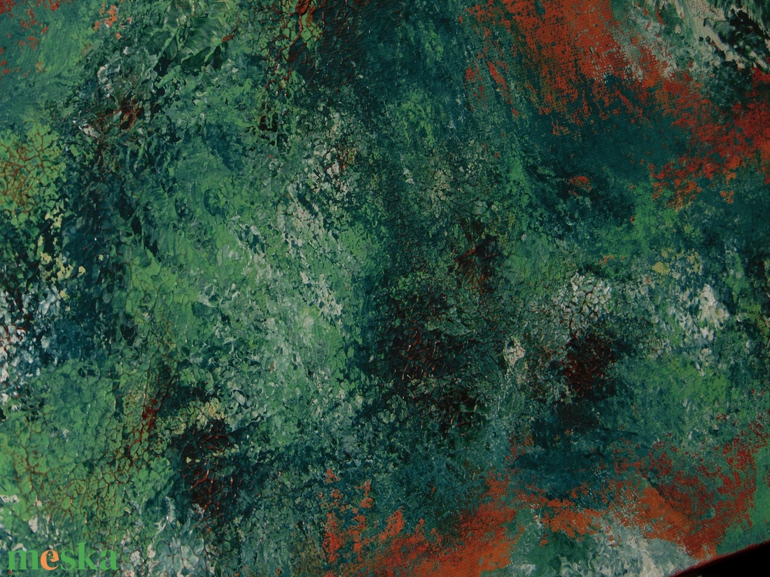Texturált absztrakt festmény, réz részletekkel, 40x60cm - művészet - festmény - akril - Meska.hu Texturált absztrakt festmény, réz részletekkel, 40x60cm - művészet - festmény - akril - Meska.hu