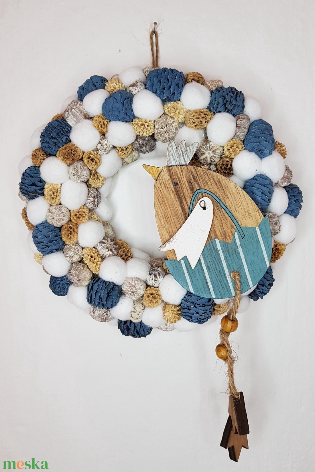 Csibés kopogtató AKCIÓS - otthon & életmód - dekoráció - ajtó- és ablak dekoráció - ajtódísz & kopogtató - Meska.hu