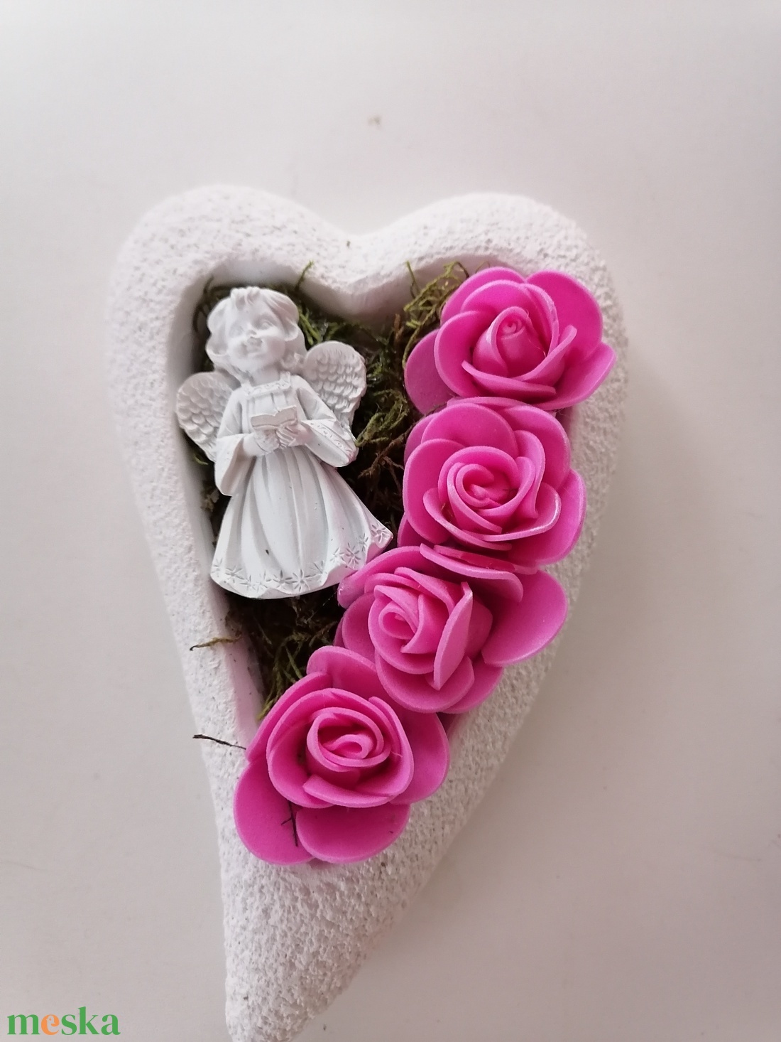 Kegyeleti sírdísz - otthon & életmód - vallás - temetkezési tárgy - Meska.hu