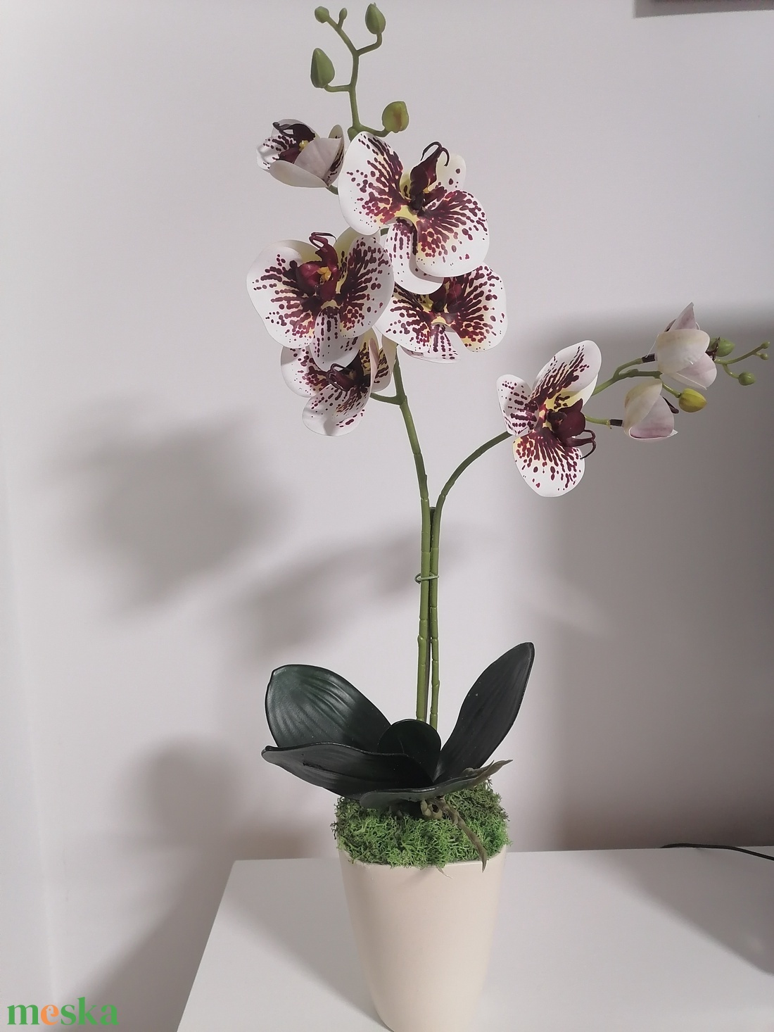 Orchidea - otthon & életmód - virágdekoráció - virágdíszek - virágdísz kaspóban - Meska.hu