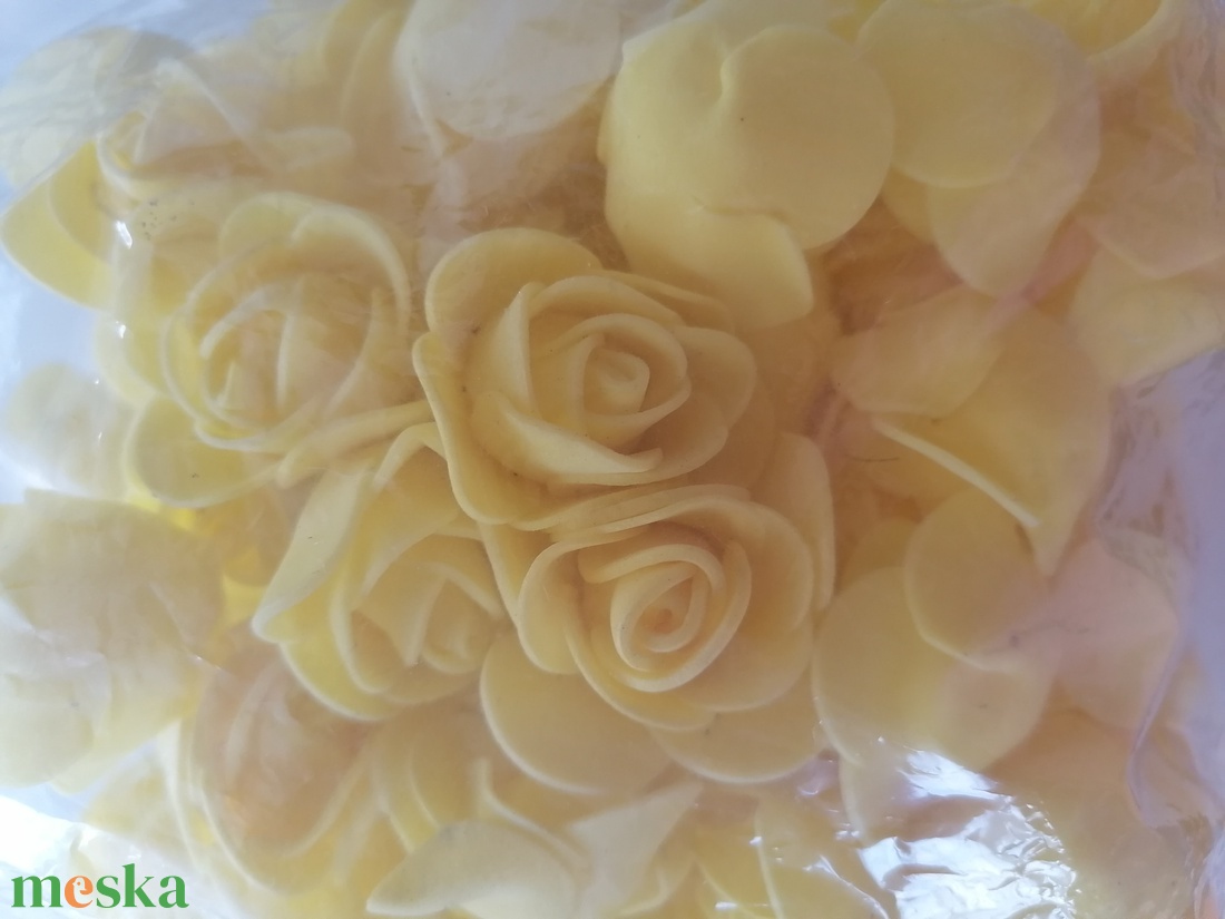 Habrózsa - kellékek & szerszámok - dekorációs kellékek - virágfej - Meska.hu