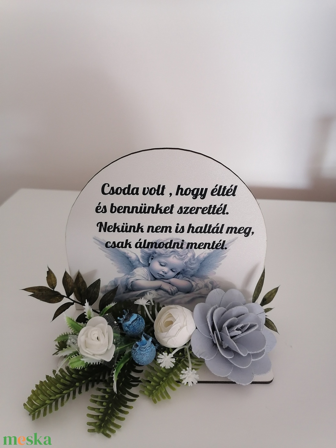 Táblás urnadísz - otthon & életmód - vallás - temetkezési tárgy - sírdísz, kegyeleti dísz - Meska.hu