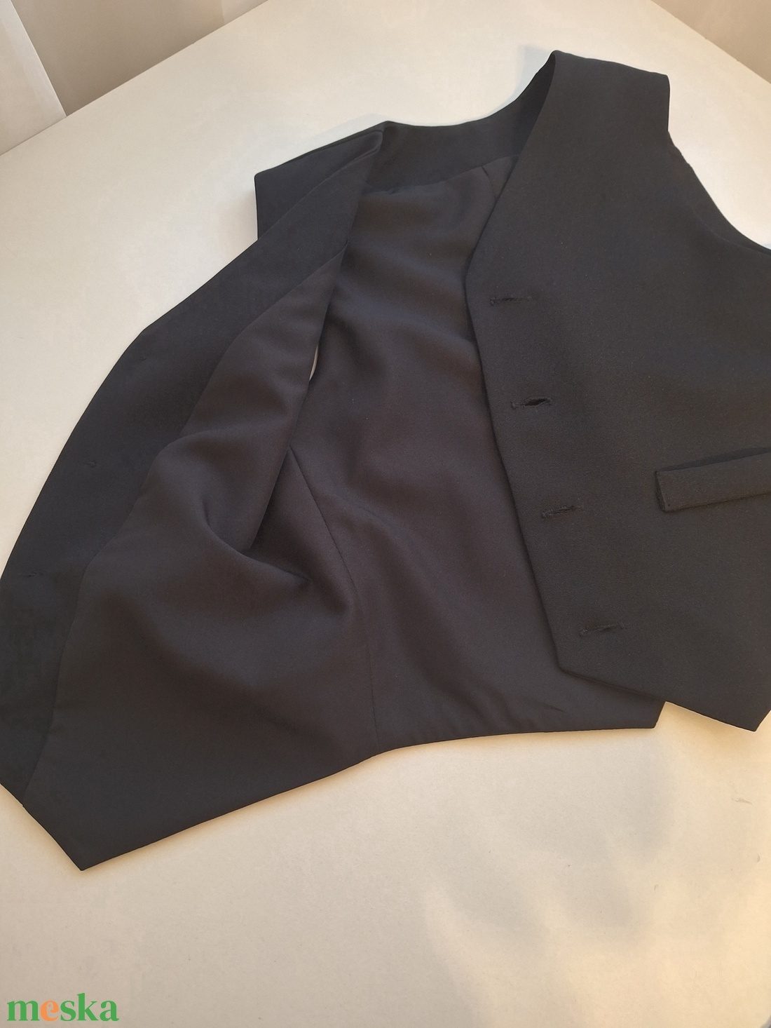 Szövet mellény - ruha & divat - gyerekruha - gyerek mellény - Meska.hu