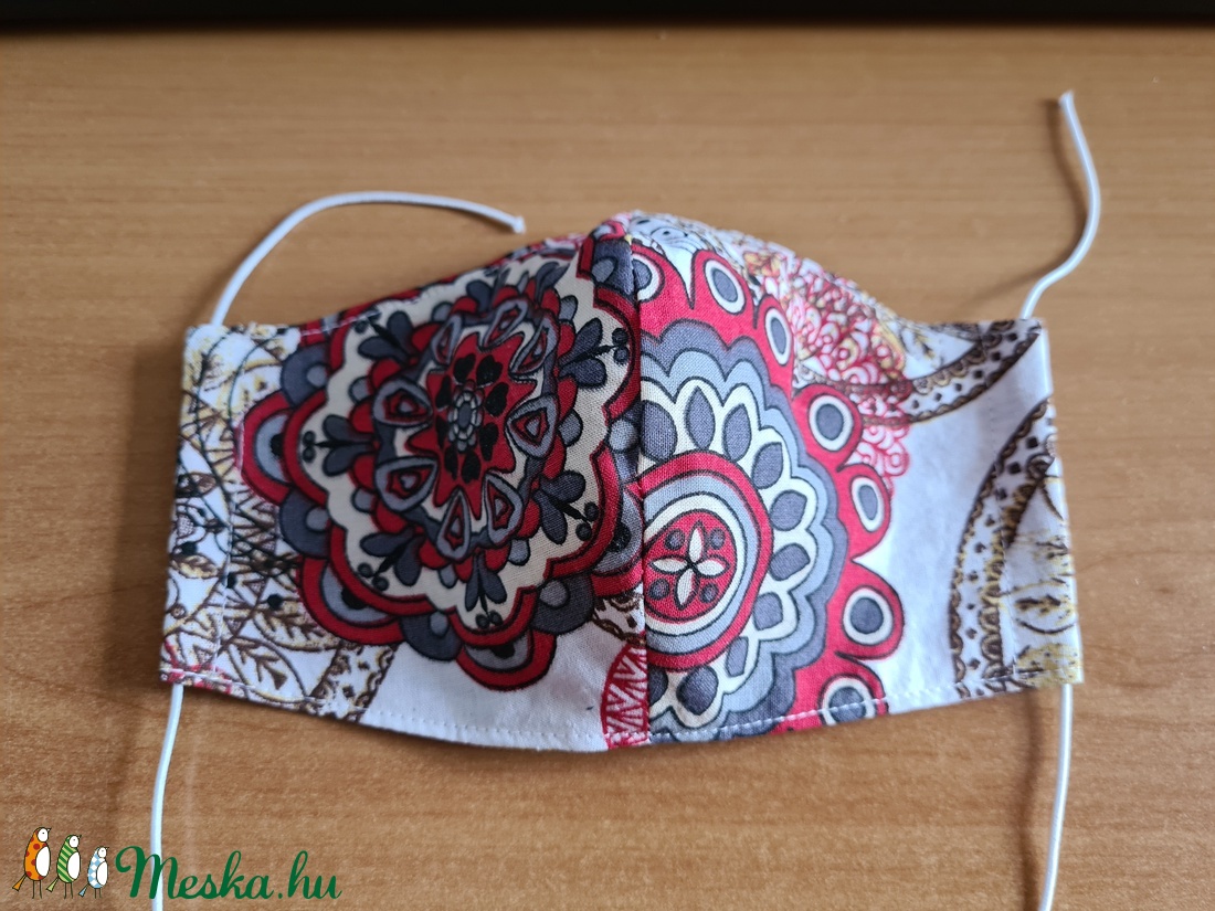 Mosható pamut maszk - női - női - Meska.hu
