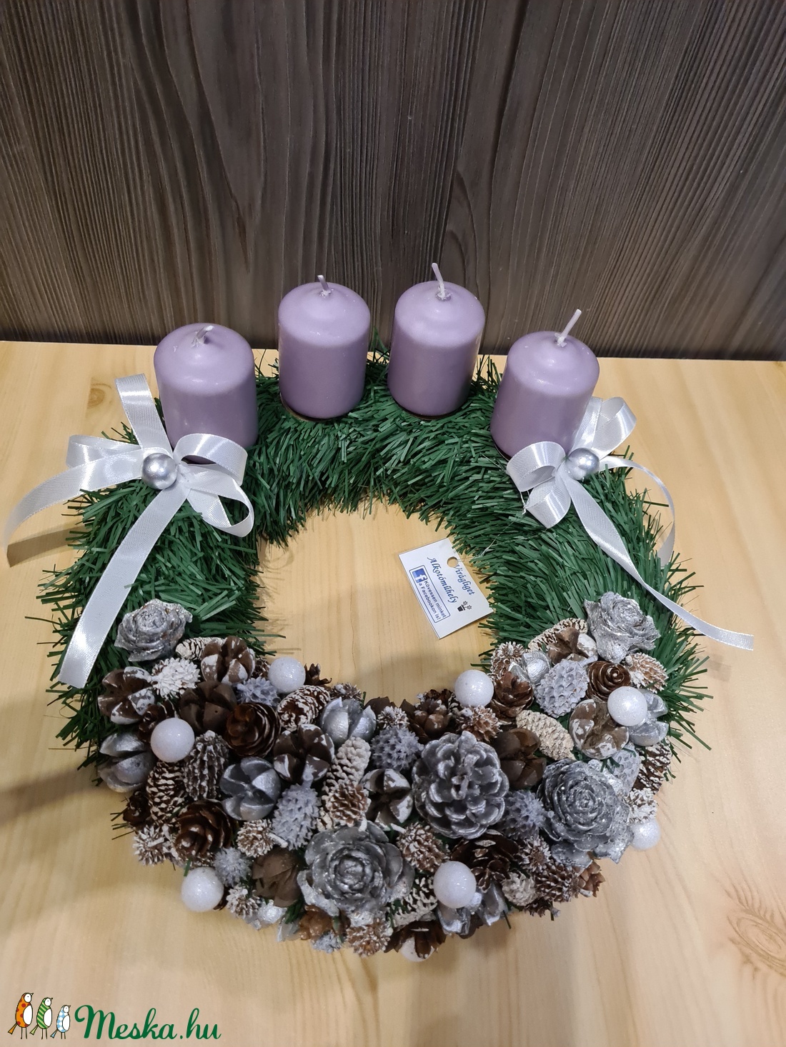 Adventi koszorú - karácsony - adventi díszek - adventi koszorú - Meska.hu
